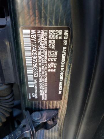 WBY1Z4C59GV508553 BMW I3 REX