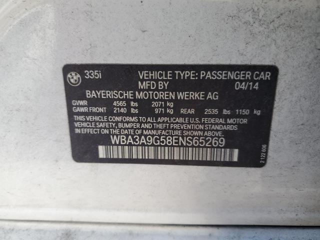 WBA3A9G58ENS65269 BMW 335 I