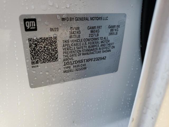 1G1ZD5STXPF232542 Chevrolet MALIBU LT