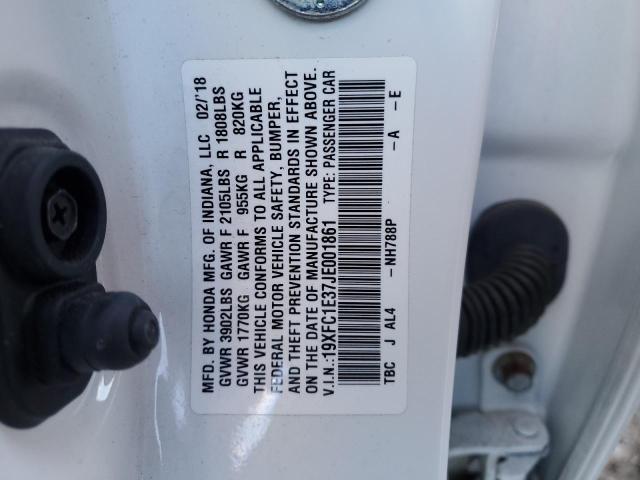 19XFC1E37JE001861 Honda CIVIC EX