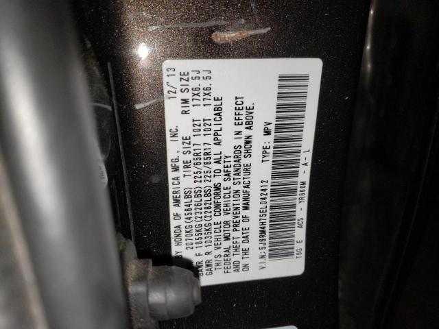 5J6RM4H75EL042412 Honda CR-V EXL
