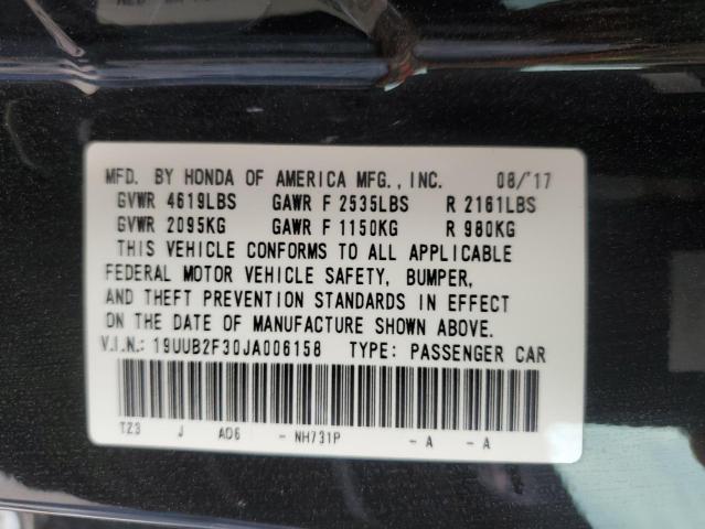 19UUB2F30JA006158 Acura TLX