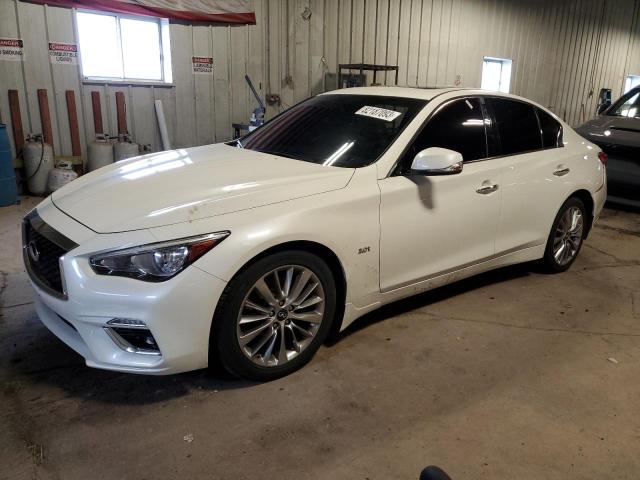 Auction sale of the 2019 Infiniti Q50 Luxe, vin: JN1EV7AR7KM556981, lot number: 82187093