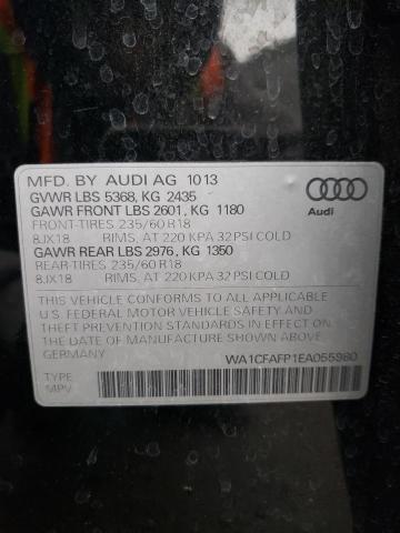 WA1CFAFP1EA055980 Audi Q5 PREMIUM
