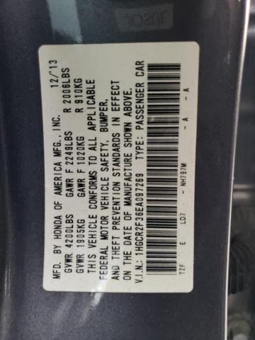 1HGCR2F36EA097269 Honda ACCORD LX