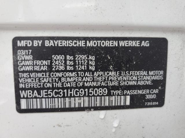 WBAJE5C31HG915089 BMW 540 I