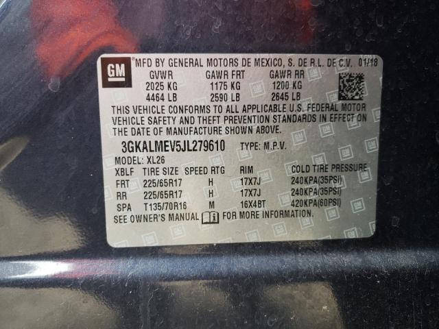 3GKALMEV5JL279610 GMC Terrain Sle