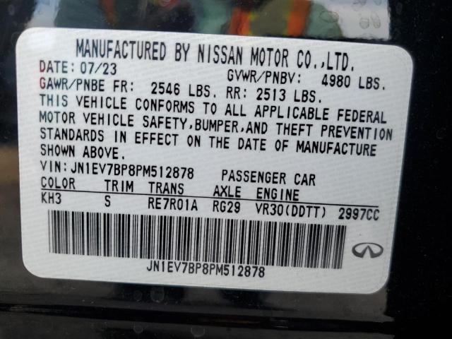 JN1EV7BP8PM512878 Infiniti Q50 LUXE