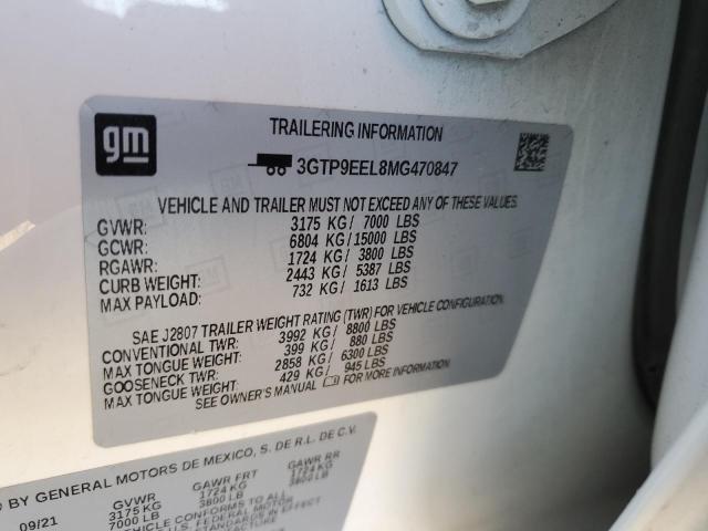 3GTP9EEL8MG470847 GMC Sierra K1500 At4