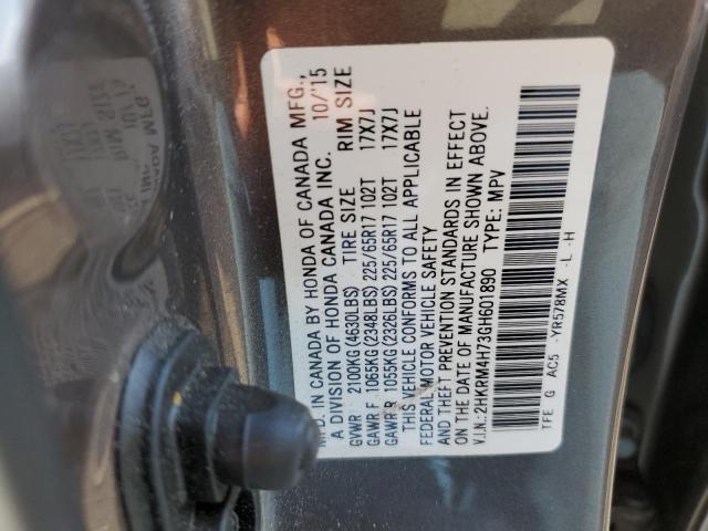 2HKRM4H73GH601890 Honda CR-V EXL