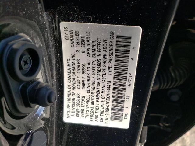 2HGFC1F3XJH644418 Honda CIVIC EX