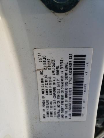 1HGCR2F33HA169128 Honda ACCORD LX