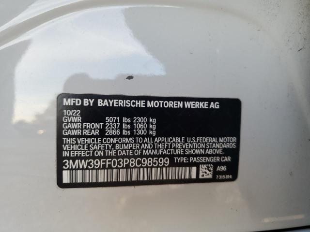 3MW39FF03P8C98599 BMW 330e