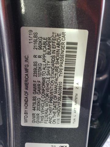 1HGCV1F30LA036910 Honda Accord Sport