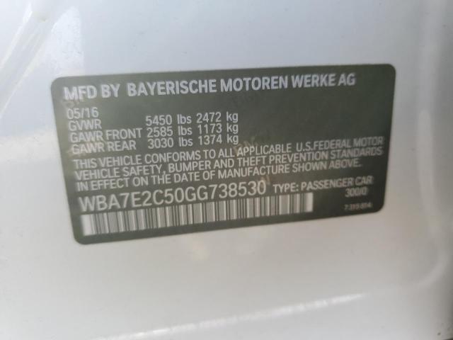 WBA7E2C50GG738530 BMW 740 I