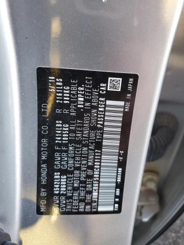 JHMCR6F50HC001117 Honda Accord Hybrid Exl