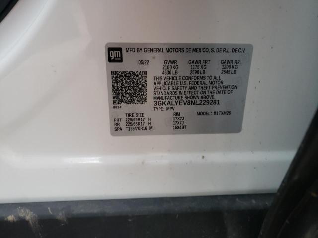 3GKALYEV8NL229281 GMC Terrain At4