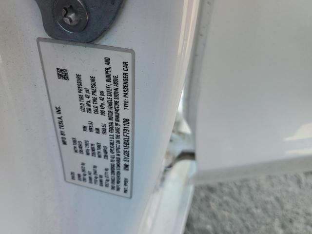 5YJ3E1EBXLF791108 Tesla MODEL 3