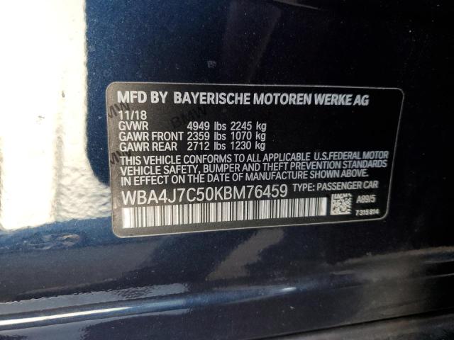 WBA4J7C50KBM76459 BMW 440xi Gran Coupe
