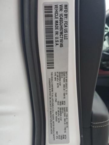 1C4SDJH97MC716145 Dodge Durango Srt Hellcat