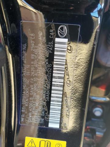58ABK1GG8GU025215 Lexus ES 350