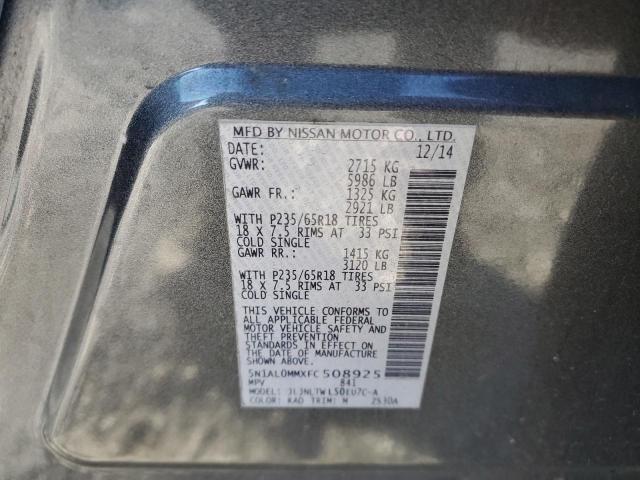 5N1AL0MMXFC508925 Infiniti QX60