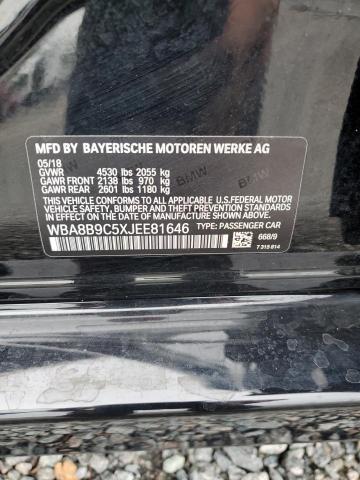 WBA8B9C5XJEE81646 BMW 330 I