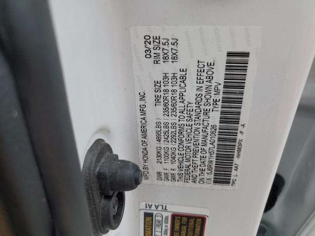 5J6RW1H57LA010626 Honda CR-V EX