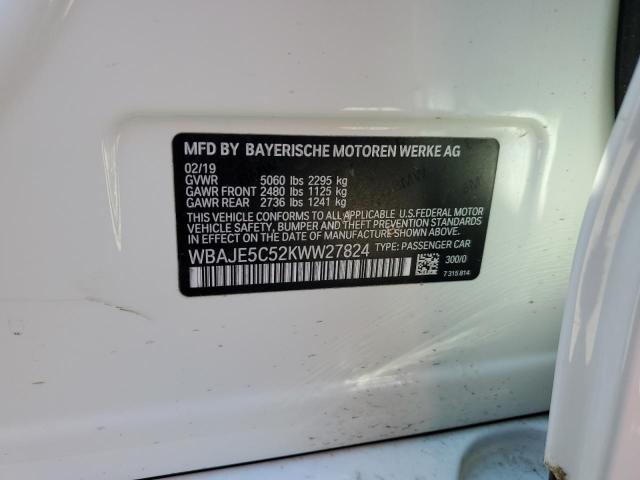 WBAJE5C52KWW27824 BMW 540 I