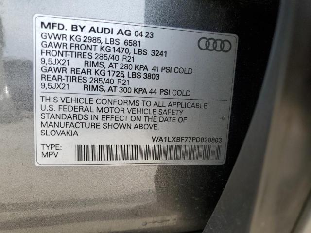 WA1LXBF77PD020803 Audi Q7 Premium Plus