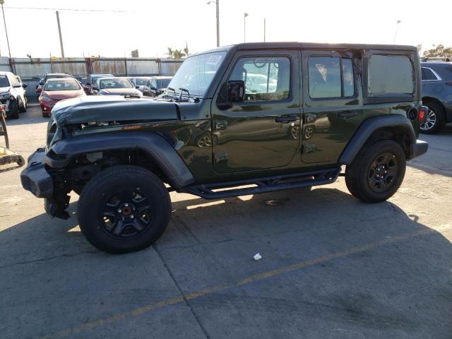 Auction sale of the 2021 Jeep Wrangler Unlimited Sport, vin: 1C4HJXDG4MW848949, lot number: 79296653