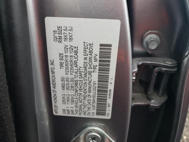 5J8TB4H50JL022161 Acura Rdx Technology