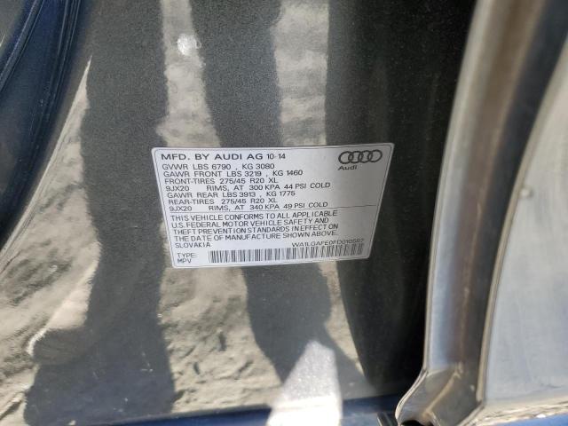 WA1LGAFE0FD010587 Audi Q7 Premium Plus