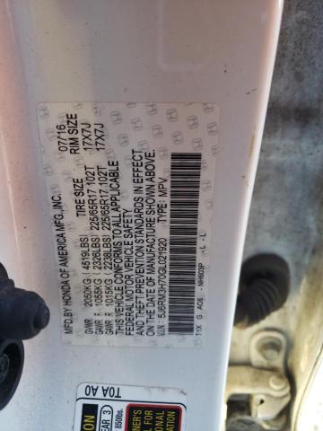5J6RM3H70GL021920 Honda CR-V EXL