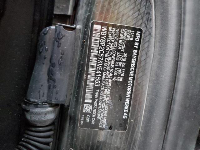 WBY8P2C57KVE41553 BMW I3 Bev