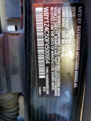 WBY1Z4C50FV500954 BMW I3 REX