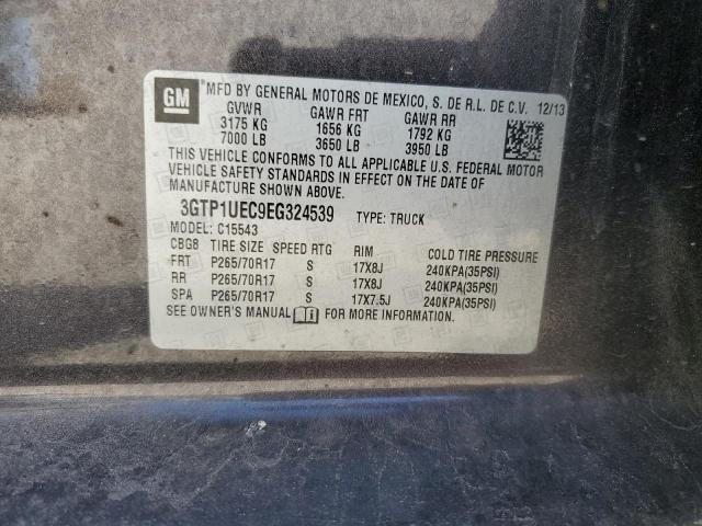 3GTP1UEC9EG324539 GMC Sierra C1500 Sle
