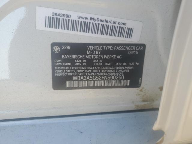 WBA3A5G52FNS90260 BMW 328 I