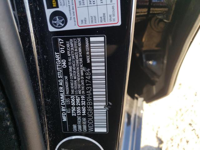 WDDUG8FB9HA317484 Mercedes-Benz S 550 4matic