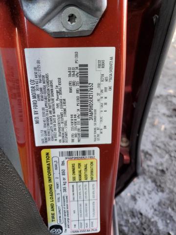 3FA6P0HD5ER217652 Ford FUSION SE