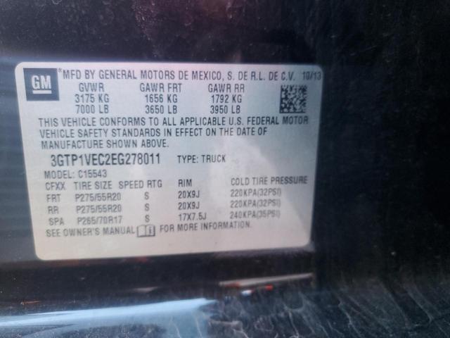 3GTP1VEC2EG278011 GMC Sierra C1500 Slt