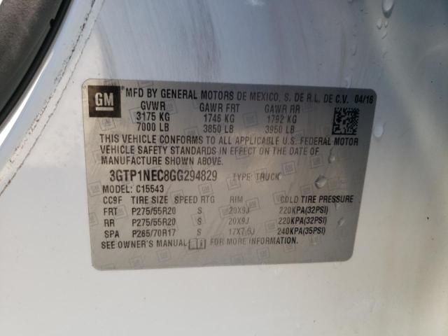 3GTP1NEC8GG294829 GMC Sierra C1500 Slt