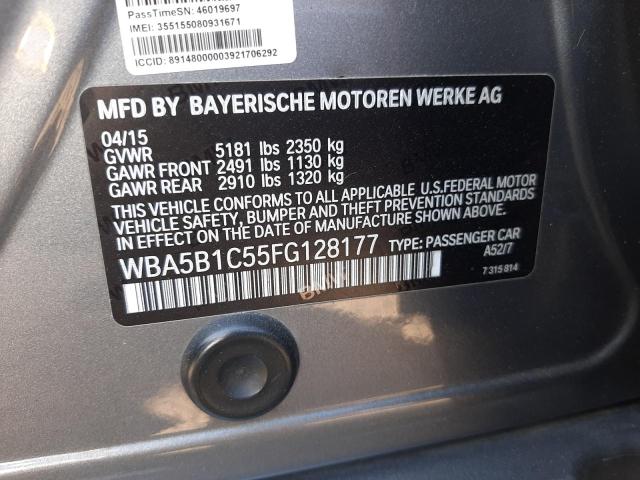 WBA5B1C55FG128177 BMW 535 I