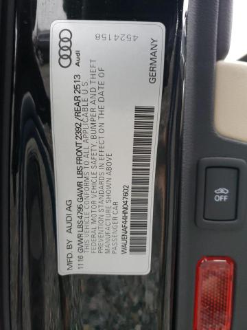 WAUENAF44HN047602 Audi A4 Premium Plus