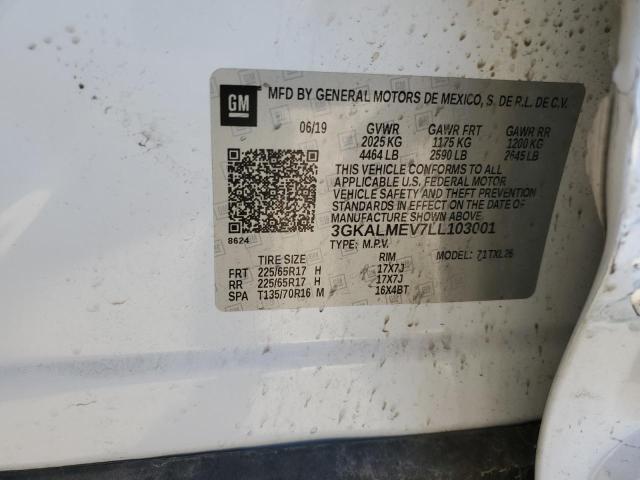 3GKALMEV7LL103001 GMC Terrain Sle