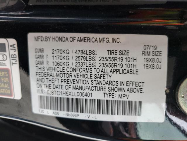5J8TC1H5XLL005401 Acura Rdx Technology