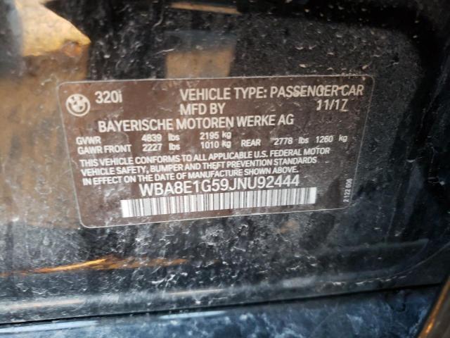 WBA8E1G59JNU92444 BMW 320 I
