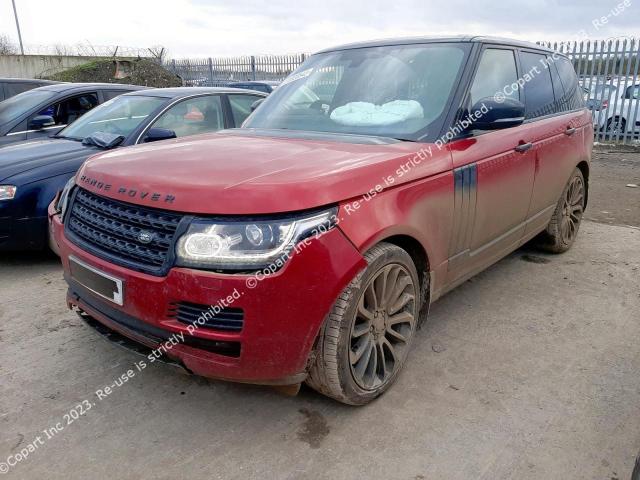 Auction sale of the 2016 Land Rover Range Rove, vin: *****************, lot number: 81020543