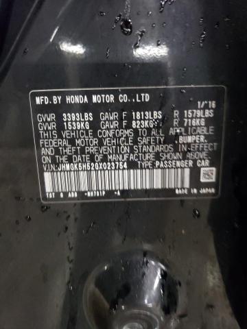JHMGK5H52GX023754 Honda FIT LX