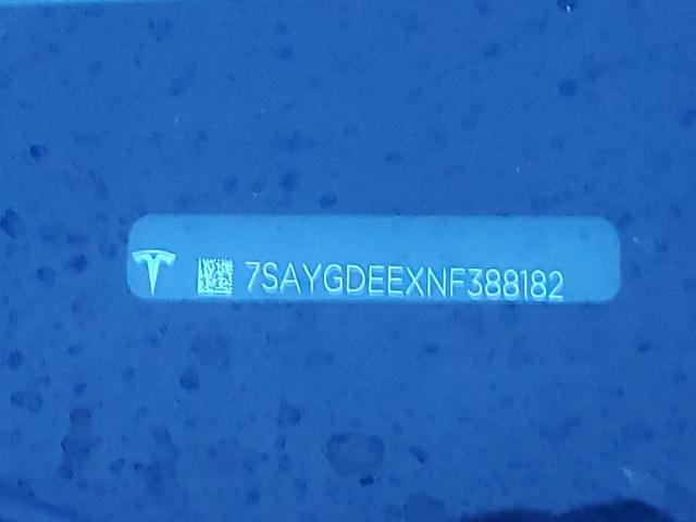 7SAYGDEEXNF388182 Tesla Model Y